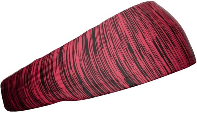 Unisex Headband/Sweatband. Best for Sports, Fitness, Working Out, Yoga. Tapered Design. Reversible.