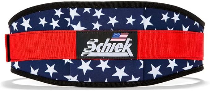 Schiek Sports 2006 Nylon 6 Inches Weight Lifting Belt - Support Belt for Power Lifting