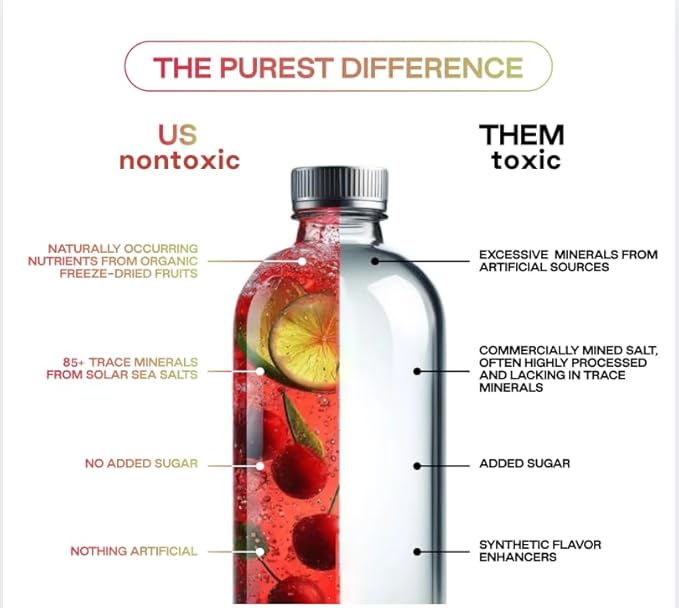 Purest Electrolyte Variety Pack – Whole Food Hydration - Organic Freeze-Dried Fruits and Solar Sea Salts for Ultimate Electrolyte Balance