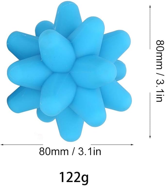 Silicone Massage Ball, Ball for Trigger Point Massage - Deep Tissue Massager for Myofascial Release - Mobility Ball for Exercise & Recovery, Foot Acupoint Trigger Point Massage