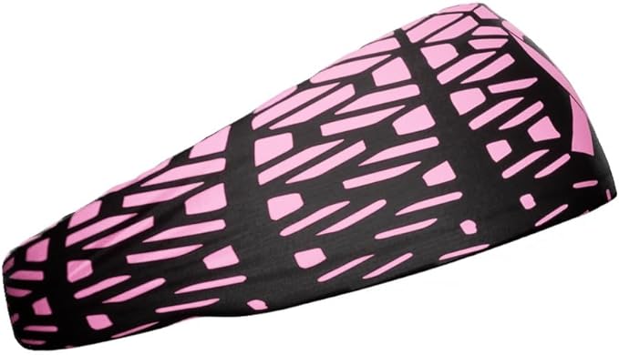 Unisex Headband/Sweatband. Best for Sports, Fitness, Working Out, Yoga. Tapered Design. Reversible.