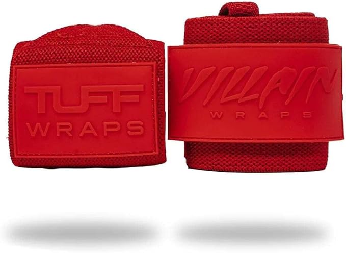 Villain Wrist Wraps for Weightlifting & Powerlifting – Adjustable Support Straps for Men and Women – Ideal for Strength Training, CrossFit, Bodybuilding – Durable Comfort to Eliminate Wrist Pain