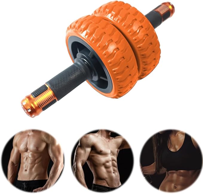 Ab Roller Wheel Ab Workout Equipment - Compact Exercise Wheel for Core Fitness