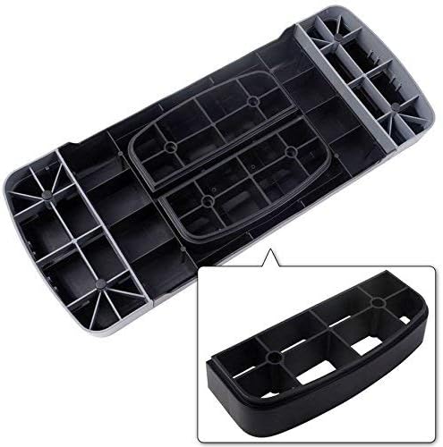 Height-Adjustable 4''-6'' Step Aerobics Platform Fitness Equipment Stepper Trainer Exercise Step Platform with 2 Riser