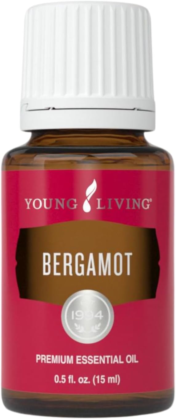 Young Living Bergamot Essential Oil 15ml | Aromatherapy Diffuser | Organic, Vegan & Gluten Free | Relaxing & Calming | Has a Cleansing & Purifying Properties | Wellness Support
