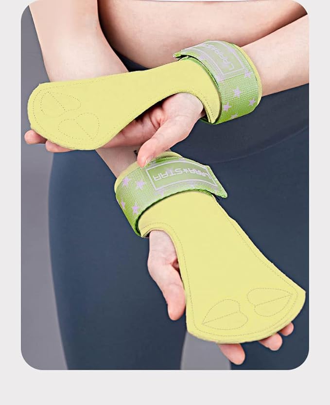 LARA STAR Weight Lifting Wrist Straps for Maximum Grip Support,Lifting Strap for Weightlifting, Gym Grips Hook for Deadlifts, Powerlifting, Heavy Shrug Women/Men