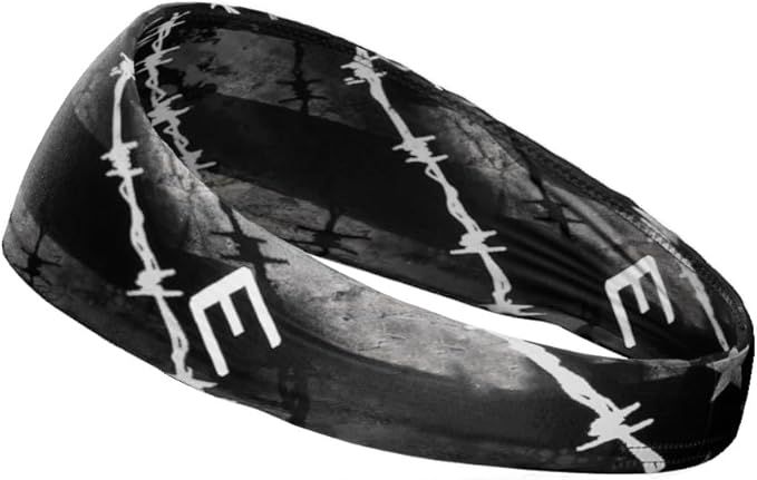 40+ Designs! Unisex Headband/Sweatband. Best for Sports, Fitness, Working Out, Yoga. Tapered Design