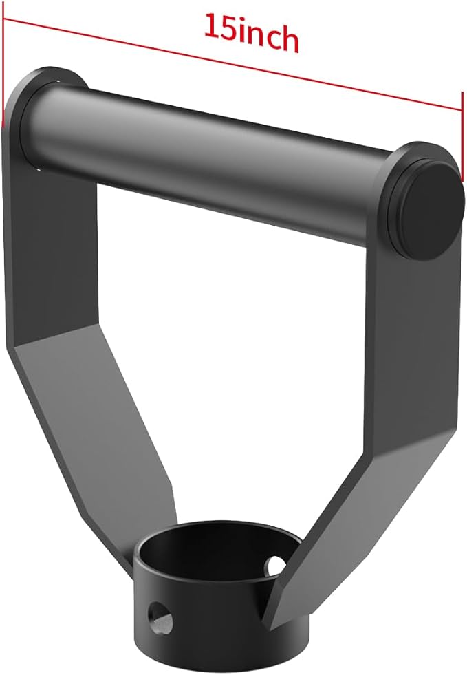 Adjustable kettlebell Handle, Heavy Duty Kettlebell Handle for Plates, Loading Pin with D-bar, Double D-bar and T-bar for Olympic Weight Plates, Hold Up 200lbs.