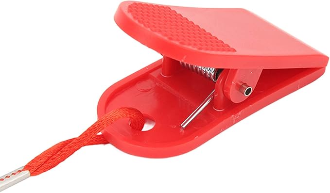 Treadmill Replacement Safety Key, 2PCS Universal Treadmill Magnet Safety Key,Running Machine Protection Key Rectangle Red