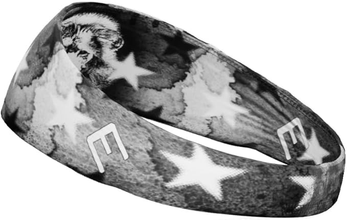 40+ Designs! Unisex Headband/Sweatband. Best for Sports, Fitness, Working Out, Yoga. Tapered Design