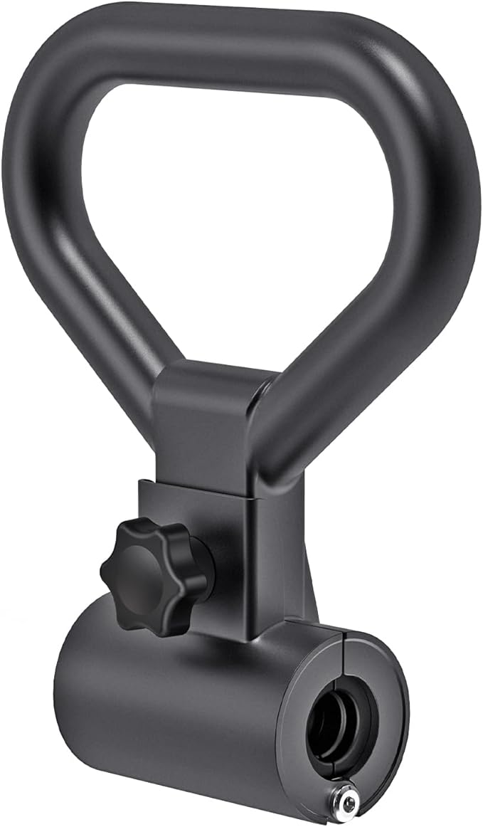 Kipika Kettlebell Handle Steel Converter Handle, Adjustable Dumbbell Grip Handle, Grip Handle Attachment for Dumbbells, High-Strength Steel Grip Handle for Home Gym Weight Lifting