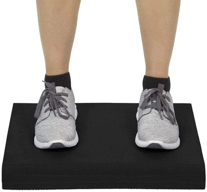 Vive Balance Pad - Foam Large Yoga Mat Trainer for Physical Therapy, Stability Workout, Knee and Ankle Exercise, Strength Training, Rehab - Chair Cushion for Adults, Kids, and Travel
