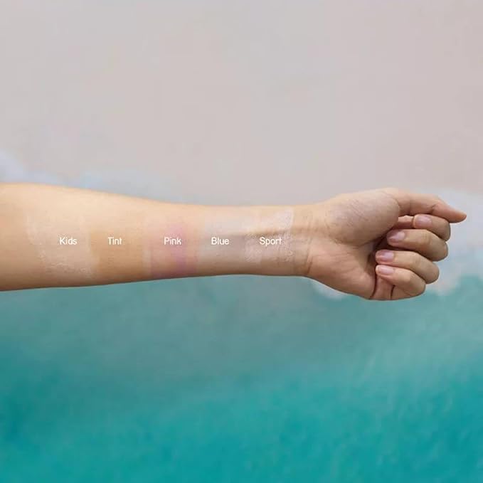 STREAM2SEA EcoStick SPF 35 Mineral Sunscreen Stick, Sweat Water Resistant Sunblock, USDA Approved Biodegradable Paraben Free Reef Safe Sunscreen Protection Against UVA UVB (EcoStick WildBlue) - 0.5 oz