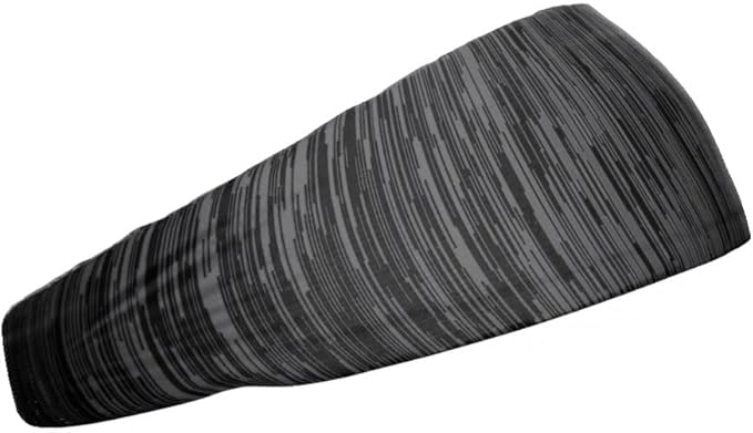 Unisex Headband/Sweatband. Best for Sports, Fitness, Working Out, Yoga. Tapered Design. Reversible.