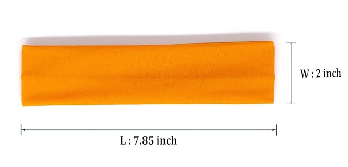 25pcs Elastic Stretch Sport Hairbands Yoga Beauty Hair Style Headbands for Women Head Wraps