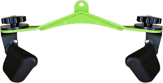 KORIKAHM Adjustable Lat Pull down Bar, Cable Machine Attachments for Gym, Home Gym Fitness T-bar Row Pulldown Attachments, Lat Pull Down Machine Wide Grip Neutral Grip Handle