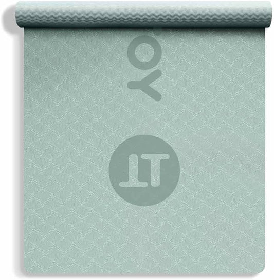 YOTTOY Yoga Mat, 72"x 32"x1/3" Extra Wide Non-Slip Exercise Fitness Yoga Mats,Eco-Friendly TPE Exercise Mats for Women Men Home Workout with Strap Bag