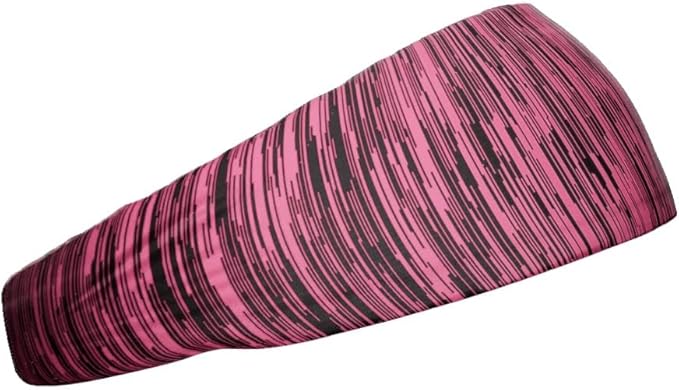 Unisex Headband/Sweatband. Best for Sports, Fitness, Working Out, Yoga. Tapered Design. Reversible.