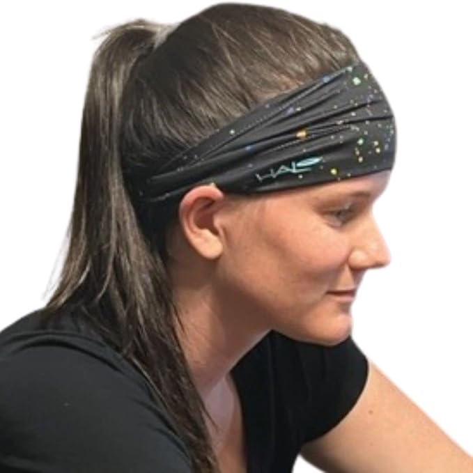 Halo Headband Bandit - 4" Wide Pullover Sweatband for Both Women and Men
