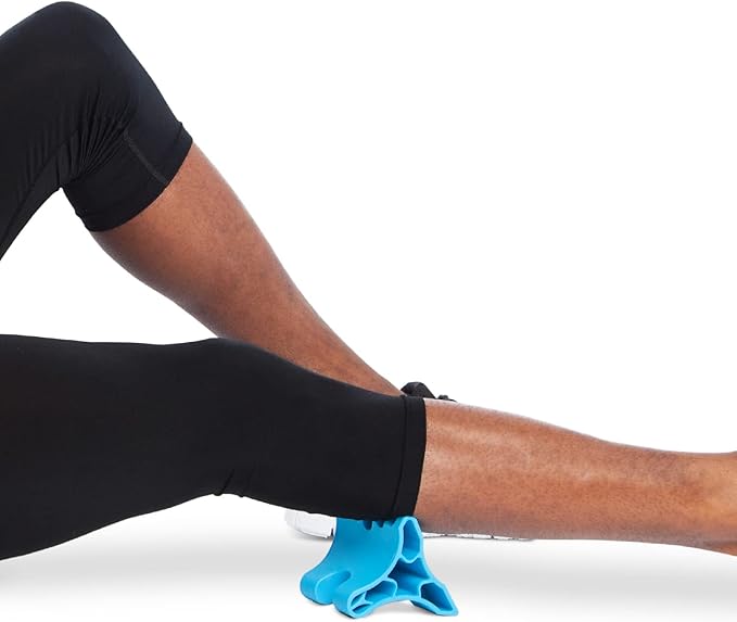 Body Back Davinci Tool (Blue) -USA Made- Extra Firm Neck Tension Relief & Pressure Point Massage Tool - Occipital Release Tool - Cervical Traction Device- Suboccipital Release Device - Neck Stretcher