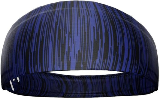 Unisex Headband/Sweatband. Best for Sports, Fitness, Working Out, Yoga. Tapered Design. Reversible.