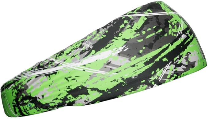 Unisex Headband/Sweatband. Best for Sports, Fitness, Working Out, Yoga. Tapered Design. Reversible.