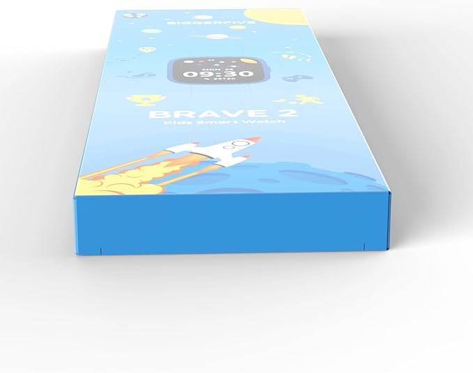 BIGGERFIVE Smart Watch for Kids No APP No Phone Needed, 1.8" Fitness Tracker Watch Pedometer, Heart Rate, Sleep Monitor, IP68 Waterproof, Step Counter, Puzzle Games for Girls Teens 5-16, Lilac