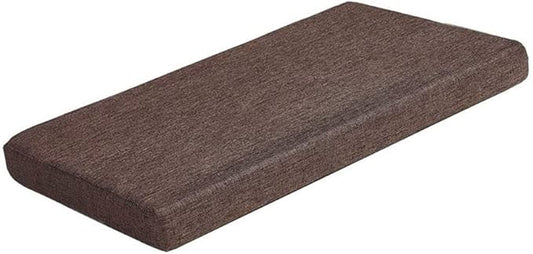 Bench Seat Cushions Memory Foam Chair Pads Non-Slip Rubber Back Indoor Swing/Settee Cushion 44 x14 Inch, Brown