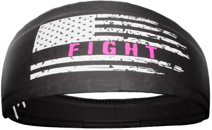 Unisex Headband/Sweatband. Best for Sports, Fitness, Working Out, Yoga. Tapered Design. Reversible.