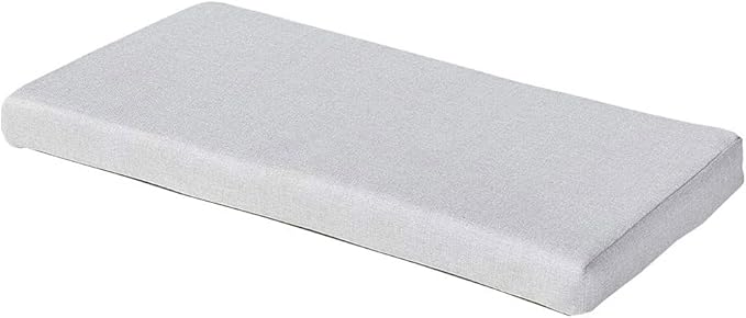 Bench Seat Memory Foam Chair Pads Non-Slip Rubber Back Indoor Swing/Settee Cushion 34 x 16 inch