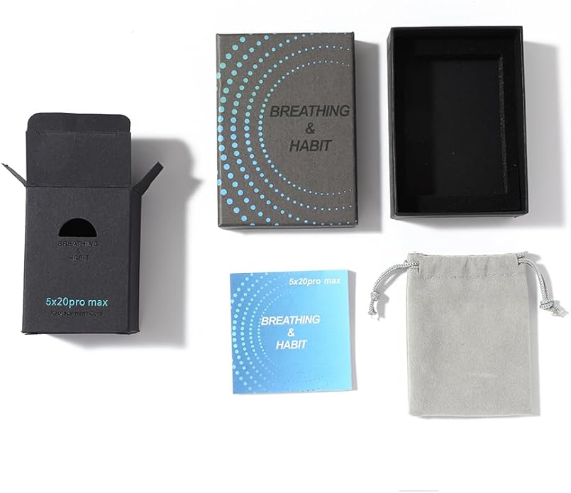 Breathe Free Necklace for Anxiety & Stress Relief, Classic Breathing Tool for Meditation, Mindfulness, and Relaxation – Portable Calm Necklace for Adults, Wellness Gift