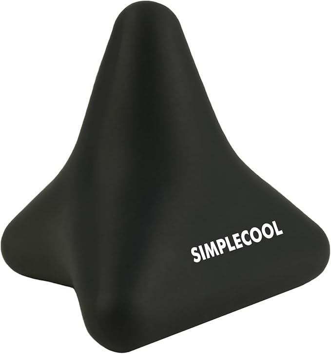 Trigger Point Massage Tool. Massager Ball for Deep Tissue Myofascial Release Physical Therapy Foot Plantar Fasciitis Pain Relief Muscle Knot Psoas Hip Flexor Iliacus Release. 3Γ2.6 in (Black)