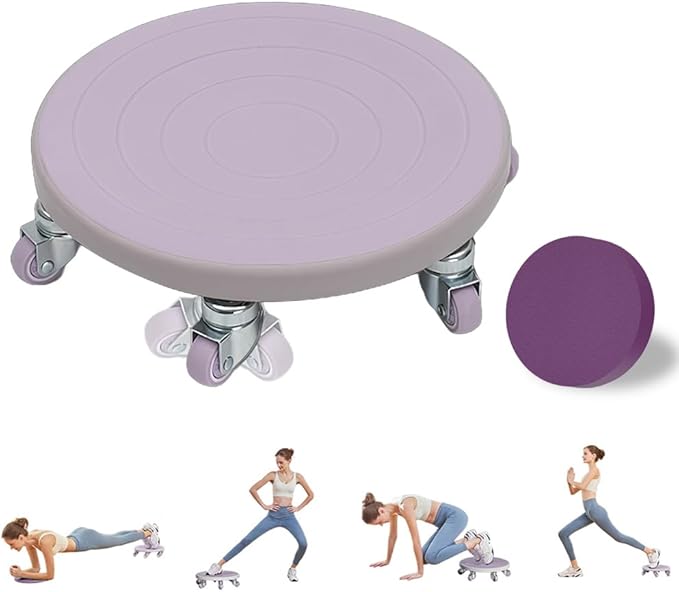 Ab Roller Wheel with Knee Mat, Abs Workout Equipment for Abdominal & Core Strength Training, Abdominal Roller for Men Women, Home Gym Exercise