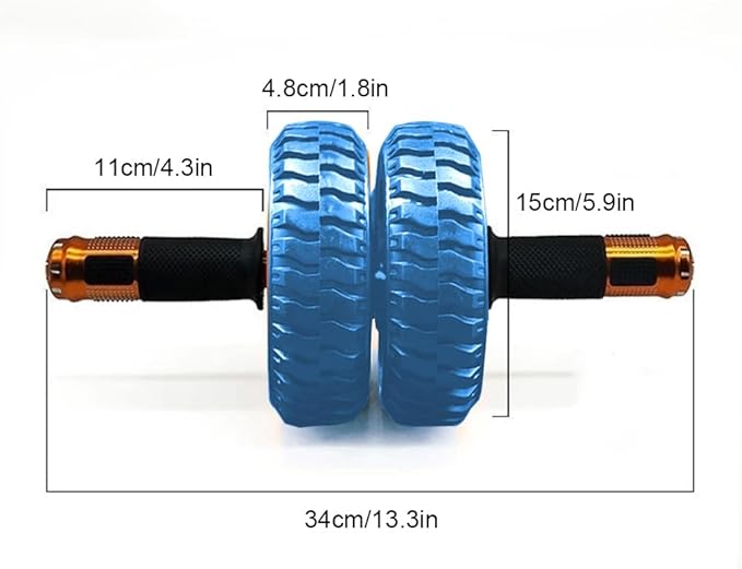 Ab Roller Wheel Ab Workout Equipment - Compact Exercise Wheel for Core Fitness
