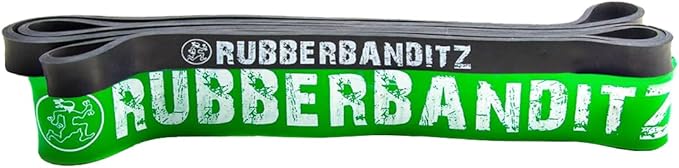 Rubberbanditz Combo Pull Up Assist Bands | Heavy Duty Resistance Exercise Bands for Powerlifting, Mobility, and Stretching | Resistance Bands for Working Out