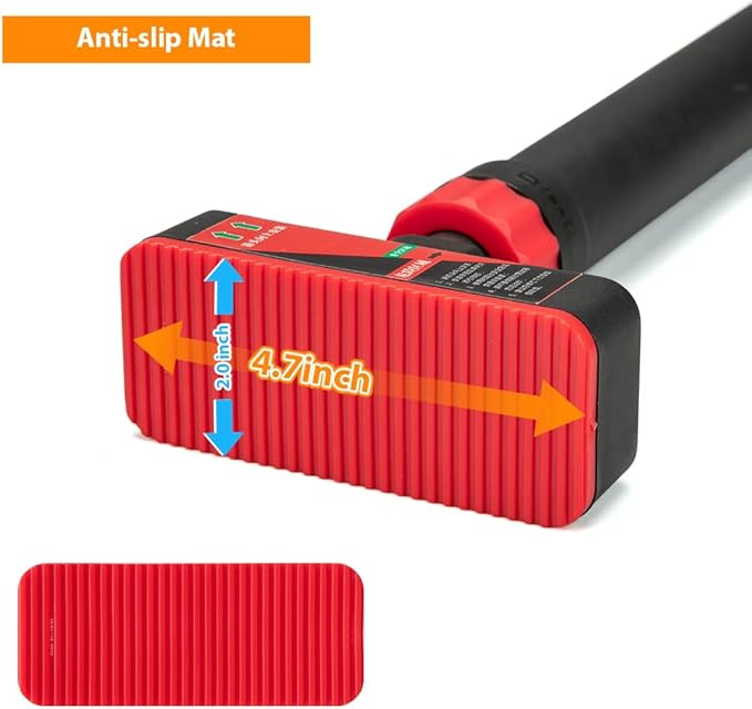 440 Lbs Capacity,Pull Up Bar for Doorway, Adjustable Chin Up Bar 27.2" to 36.2" Width, No Screw & No Drilling Home Gym Equipment with Bubble Level for Apartment