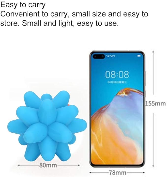 Silicone Massage Ball, Ball for Trigger Point Massage - Deep Tissue Massager for Myofascial Release - Mobility Ball for Exercise & Recovery, Foot Acupoint Trigger Point Massage