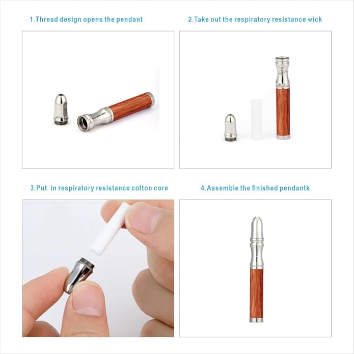 Breathe Free Necklace for Anxiety & Stress Relief, Classic Breathing Tool for Meditation, Mindfulness, and Relaxation – Portable Calm Necklace for Adults, Wellness Gift