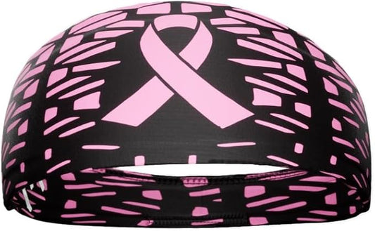 Unisex Headband/Sweatband. Best for Sports, Fitness, Working Out, Yoga. Tapered Design. Reversible.