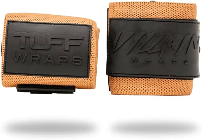 Villain Wrist Wraps for Weightlifting & Powerlifting – Adjustable Support Straps for Men and Women – Ideal for Strength Training, CrossFit, Bodybuilding – Durable Comfort to Eliminate Wrist Pain