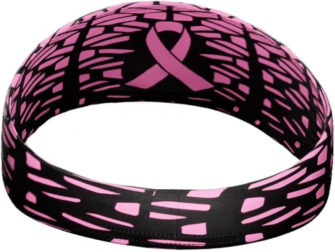 Unisex Headband/Sweatband. Best for Sports, Fitness, Working Out, Yoga. Tapered Design. Reversible.