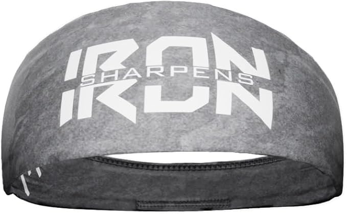 Unisex Headband/Sweatband. Best for Sports, Fitness, Working Out, Yoga. Tapered Design. Reversible.