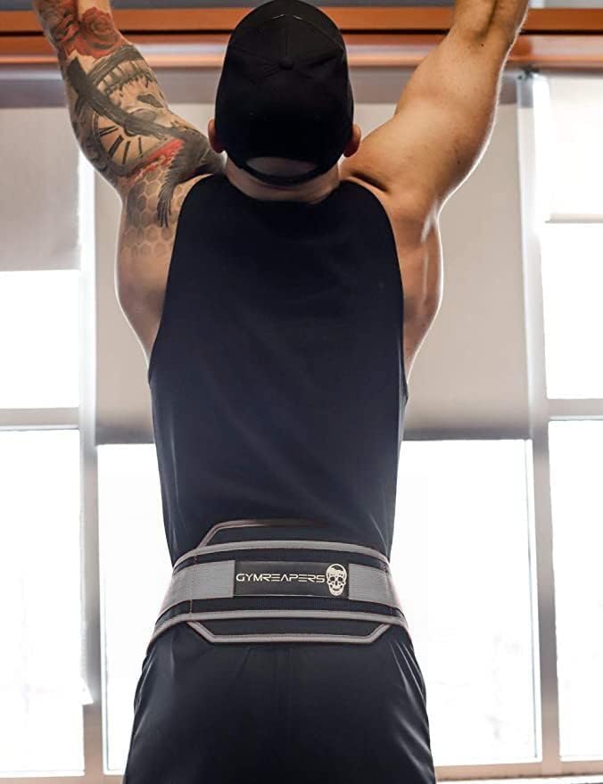 Gymreapers Dip Belt With Chain For Weightlifting, Pull Ups, Dips - Heavy Duty Steel Chain For Added Weight Training