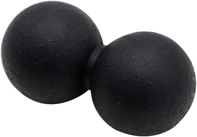 Yoga Massage Ball&Massage Ball, Best Trigger Point Ball, Myofascial Release, Fascia Release, Massage Balls for Foot, Massage Balls for Back, Trigger Point Therapy Balls (Peanut Black)
