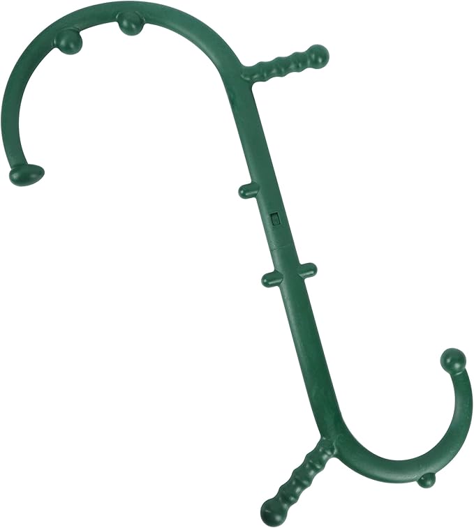 Massage Trigger Point Cane, Body Deep Tissue, Handheld Back, Neck, Shoulder, Leg and Feet Massager Rod, Muscle Release Tool Self Massage Hook Cane Gifts for Women & Men, Green