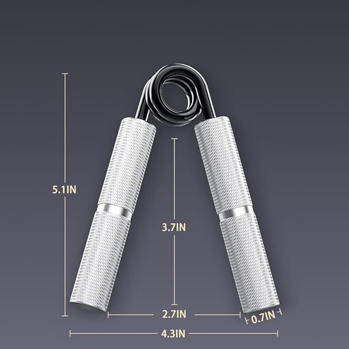 Hand Grip Exerciser Strengthener,Resistance Levels 50-450Lbs,Grip Strength Trainer,Non-Slip Gripper,Heavy Duty Grip Enhancer