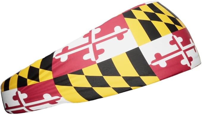 Unisex Headband/Sweatband. Best for Sports, Fitness, Working Out, Yoga. Tapered Design. Reversible.