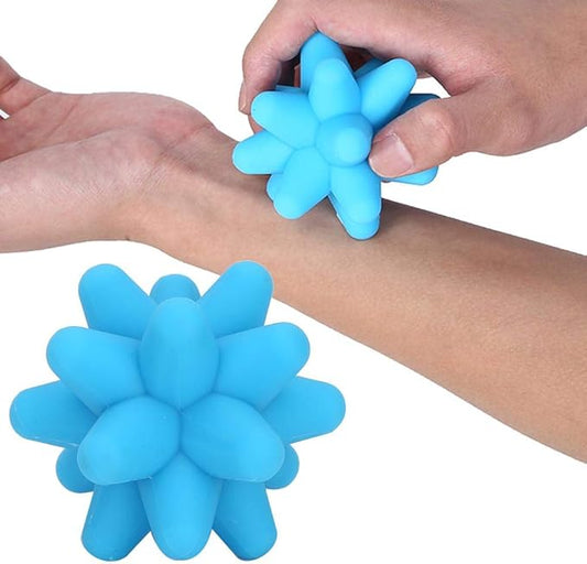 Silicone Massage Ball, Ball for Trigger Point Massage - Deep Tissue Massager for Myofascial Release - Mobility Ball for Exercise & Recovery, Foot Acupoint Trigger Point Massage