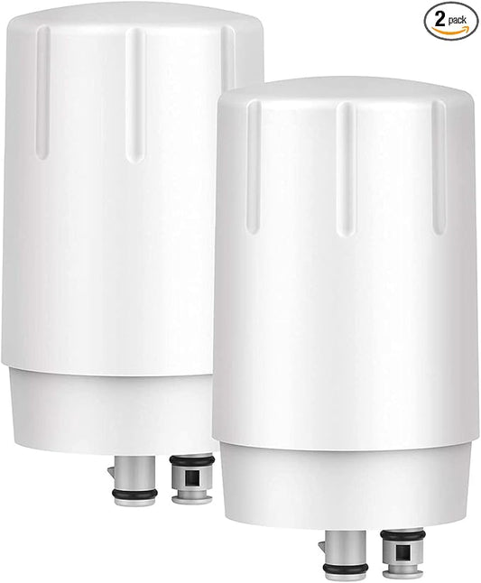 GLACIER FRESH Faucet Filter Replacement, Replacement for Brita Faucet Filter, 36311 On Tap Water Filter, Compatible with FR-200, FF-100, and All Brita Tap Water Filters (Pack of 2)