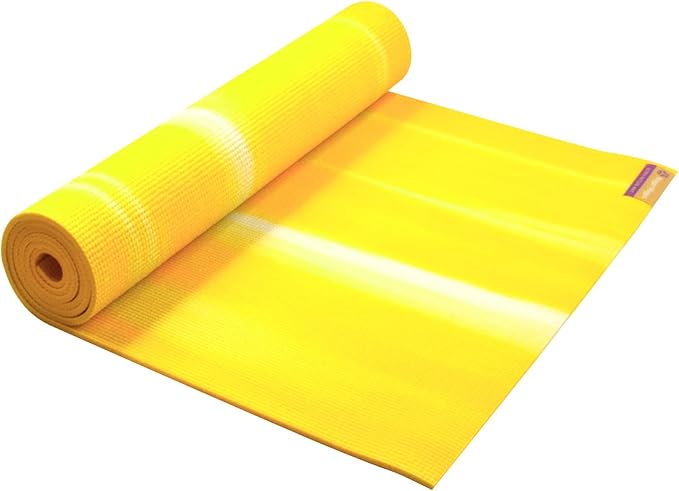Hugger Mugger Nature Ultra Yoga Mat - Unique Variegated Design, Extra Cushion, Durable, Sticky and Grippy, Stable Non-Slip Surface, Lightweight